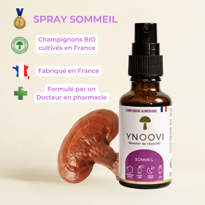 Spray Sommeil Rapide — Champignons Adaptogènes BIO | YNOOVI