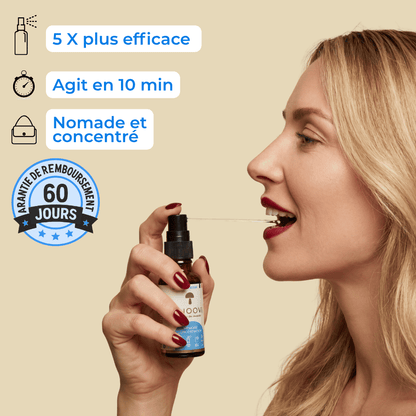 Spray Mémoire & Concentration — Champignons Adaptogènes BIO | YNOOVI