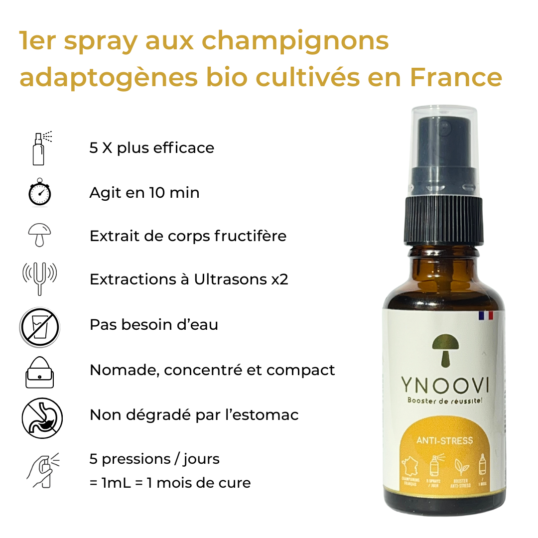 Spray Sérénité & Anti-Stress : Calme & Maîtrise Mentale