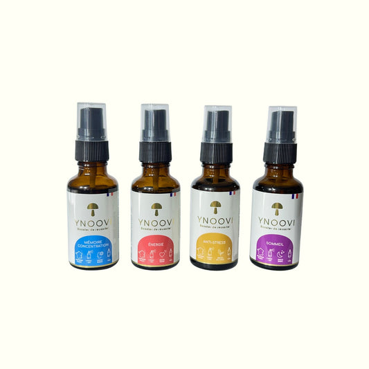 PACK OPTIMUM = Concentration + Energie + Anti-Stress + Sommeil