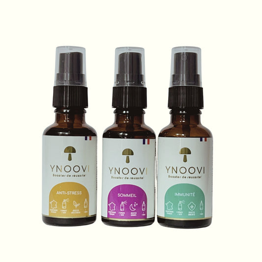 PACK SERENITY+ = Anti-stress + Sommeil + Immunité / Complément YNOOVI