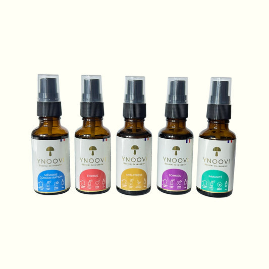 PACK ULTIMATE = Concentration + Energie + Anti-stress + Sommeil + Immunité
