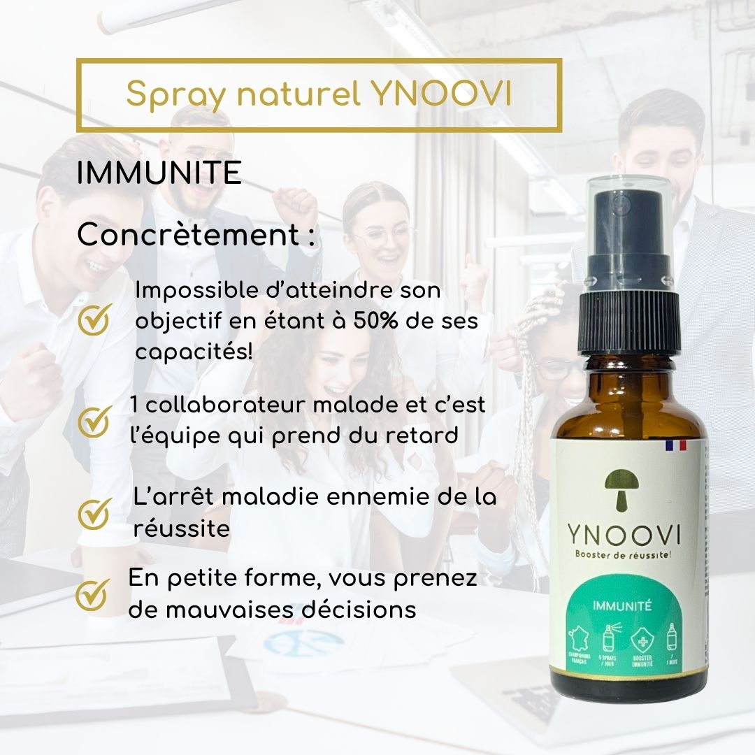Spray Immunité Active – Complément YNOOVI | Défenses Naturelles Renforcées