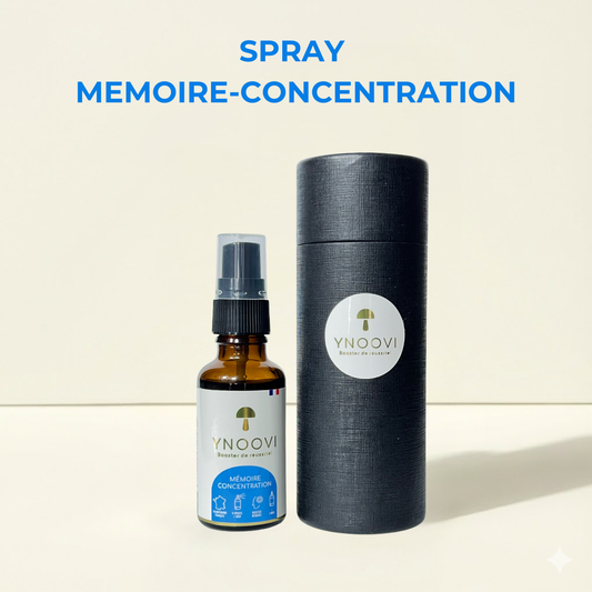 Spray Mémoire & Concentration – Complément YNOOVI | Focus & Clarté Mentale