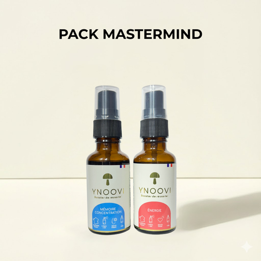 PACK MASTERMIND = Mémoire, Concentration + Energie / Complément YNOOVI