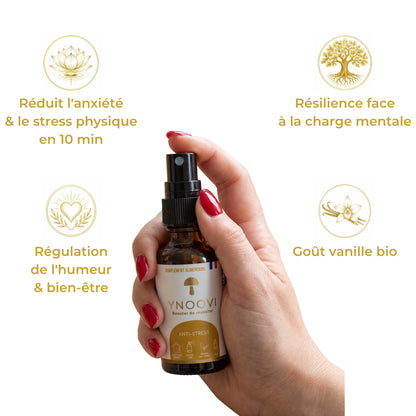 Les bienfaits du spray Antistress YNOOVI : gestion du stress, équilibre émotionnel et résilience face à la charge mentale